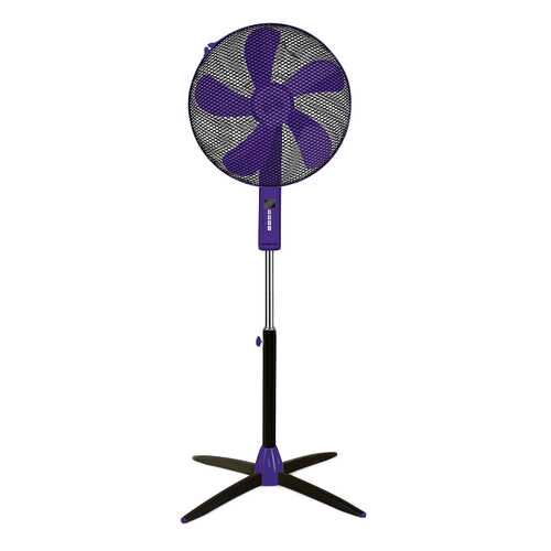 Вентилятор напольный POLARIS PSF 40RC Breeze violet/black в ТехноПорт