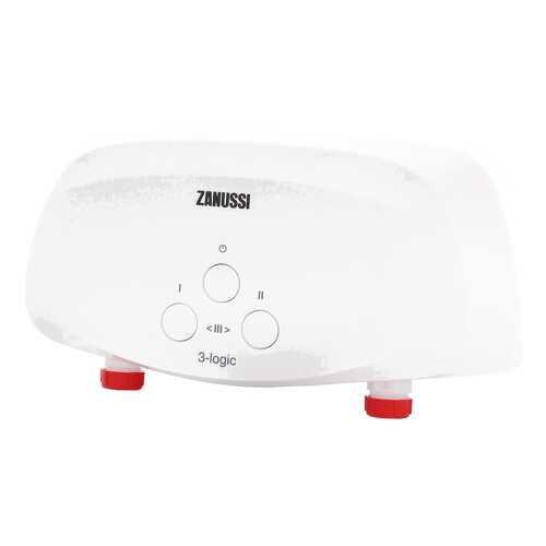 Водонагреватель проточный Zanussi 3-logic 3.5 S (душ) white в ТехноПорт