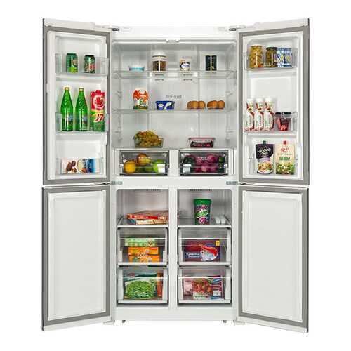 Холодильник Hiberg RFQ-490DX NFGW White в ТехноПорт