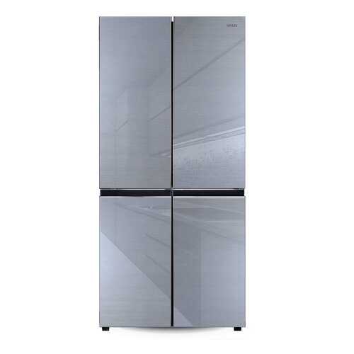 Холодильник многодверный Ginzzu NFK-525 серое стекло в ТехноПорт