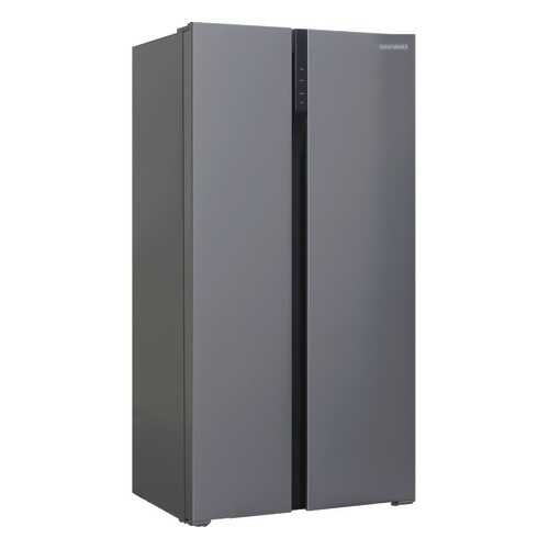 Холодильник Shivaki SBS-574DNFGBE Grey в ТехноПорт