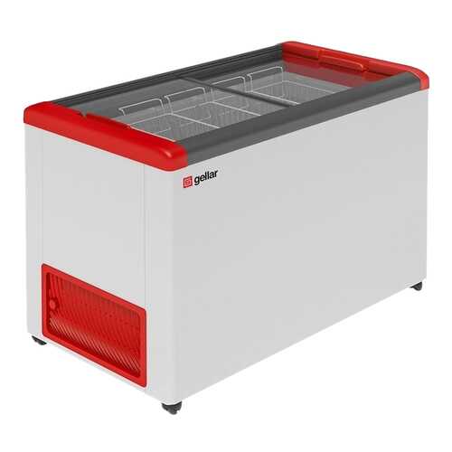 Морозильный ларь Gellar FG 400 C White/Red в ТехноПорт