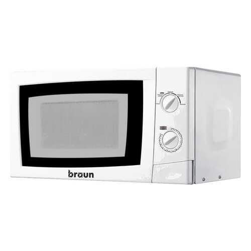 Микроволновая печь соло BRAUN MWB-20M11W White в ТехноПорт