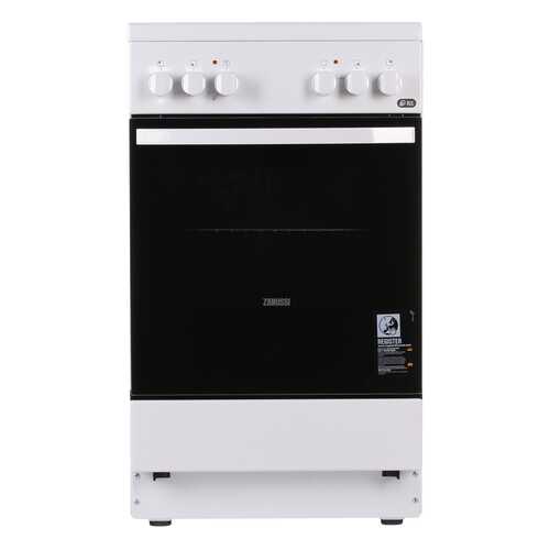 Электрическая плита Zanussi ZCV9540H1W White в ТехноПорт