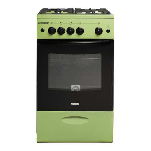 Газовая плита Reex CG-54997 eGn Green в ТехноПорт