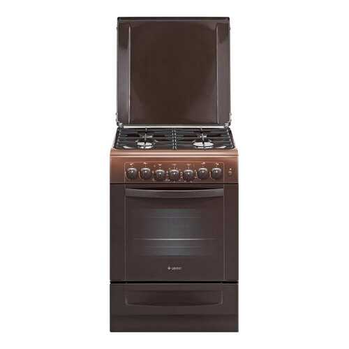 Комбинированная плита GEFEST ПГЭ 6102-02 0001 Brown в ТехноПорт