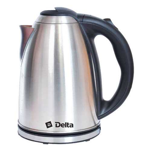 Чайник электрический Delta DL-1032 Black/Silver в ТехноПорт