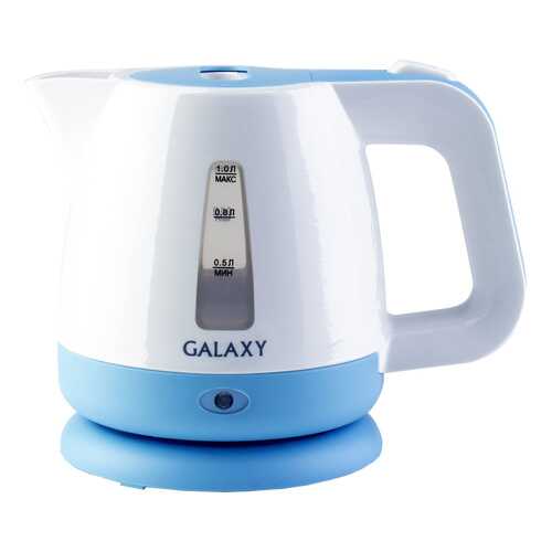 Чайник электрический Galaxy GL 0223 White/Blue в ТехноПорт