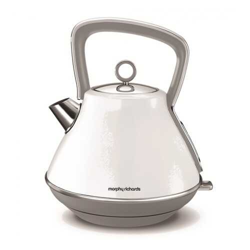 Чайник электрический Morphy Richards Evoke Pyramid White в ТехноПорт