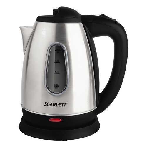 Чайник электрический Scarlett SC-EK21S20 Black/Silver в ТехноПорт