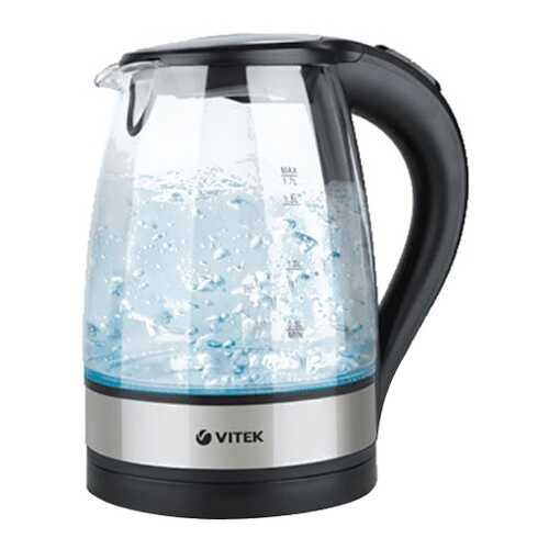 Чайник электрический Vitek VT-7008 Black/Silver в ТехноПорт