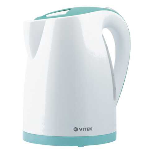 Чайник электрический Vitek VT-7084 White/Blue в ТехноПорт