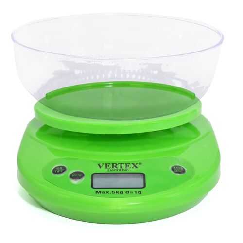 Весы кухонные Vertex TDKVS288-502 Green в ТехноПорт