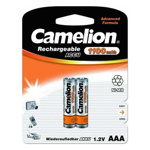 Аккумуляторная батарея Camelion AAA-1100mAh Ni-Mh BL-2 в ТехноПорт