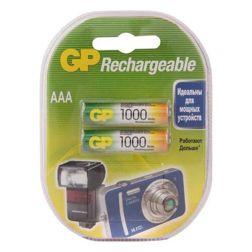 Аккумуляторная батарея GP Batteries 100АААНС 2 шт в ТехноПорт