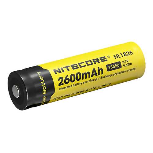 Аккумуляторная батарея Nitecore NL1826 1 шт в ТехноПорт