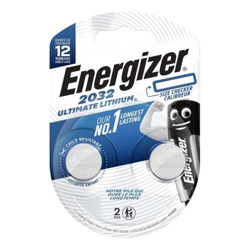 Батарея Energizer Ultimate Lithium CR2032 BP2 (E301319300) в ТехноПорт