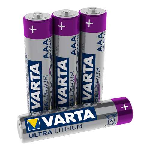 Батарейка AAA литиевая Varta Professional Lithium FR03-4BL (6103) 1.5V в блистере 4шт. в ТехноПорт