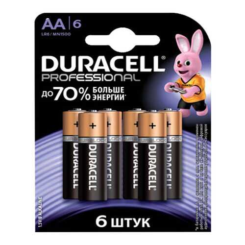 Батарейка Duracell Professional LR6-6BL 6 шт в ТехноПорт