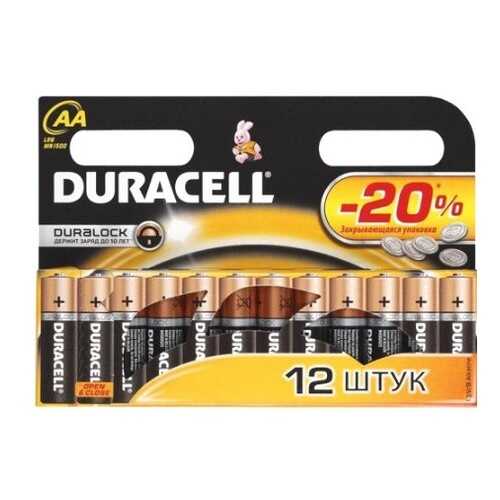 Батарейка DURACELLL R6-12BL Basic 12 шт. в ТехноПорт