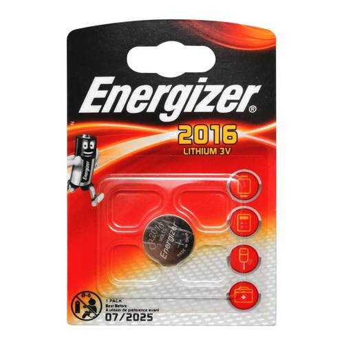 Батарейка Energizer Lithium CR2016 1 шт в ТехноПорт