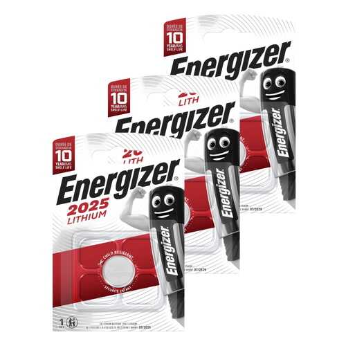 Батарейка Energizer Lithium CR2025 1шт (3 упаковки) в ТехноПорт