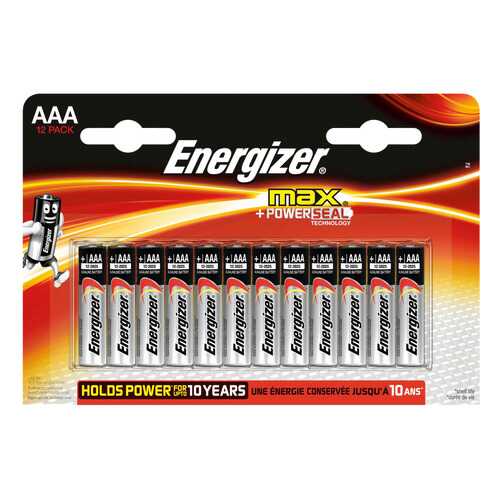 Батарейка Energizer MAX AAA (LR03) 12 шт в ТехноПорт