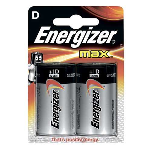 Батарейка Energizer MAX D-LR20 2 шт в ТехноПорт