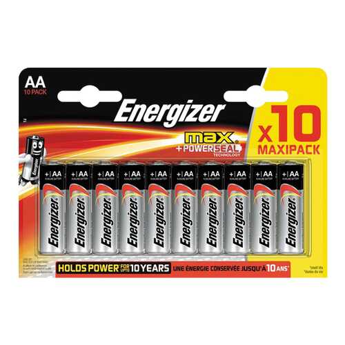 Батарейка Energizer MAX E300112400 10 шт в ТехноПорт