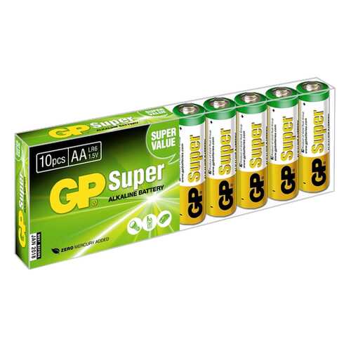 Батарейка GP Batteries 15A-B10 10 шт в ТехноПорт