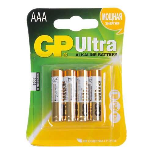 Батарейка GP Batteries Super Alkaline 15AU 4 шт в ТехноПорт