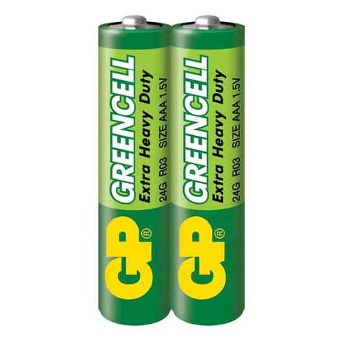 Батарейка GP Greencell AAA R03-2BL 24G-2CR2 2 шт в ТехноПорт