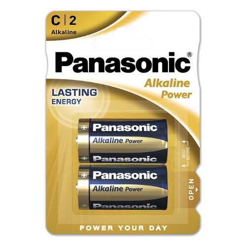 Батарейка Panasonic Alkaline Power LR14REB/2BP 2 шт в ТехноПорт
