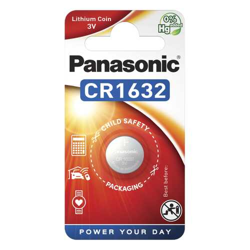 Батарейка Panasonic CR-1632EL/1B 1 шт в ТехноПорт