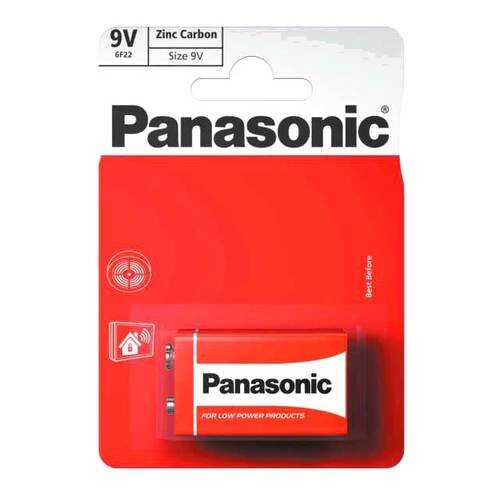 Батарейка Panasonic Zinc Carbon 6F22RZ 1 шт в ТехноПорт