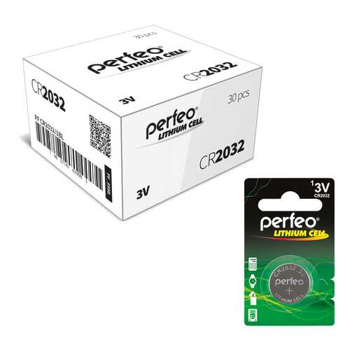 Батарейка Perfeo CR2032/1BL Lithium Cell 30 шт в ТехноПорт