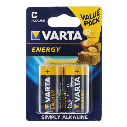 Батарейка щелочные Varta Energy C LR14 2 шт в ТехноПорт