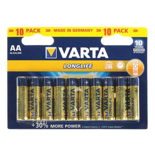 Батарейка Varta 38431 10 шт в ТехноПорт