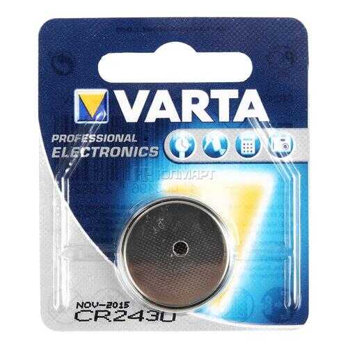 Батарейка Varta CR2430 1шт в ТехноПорт