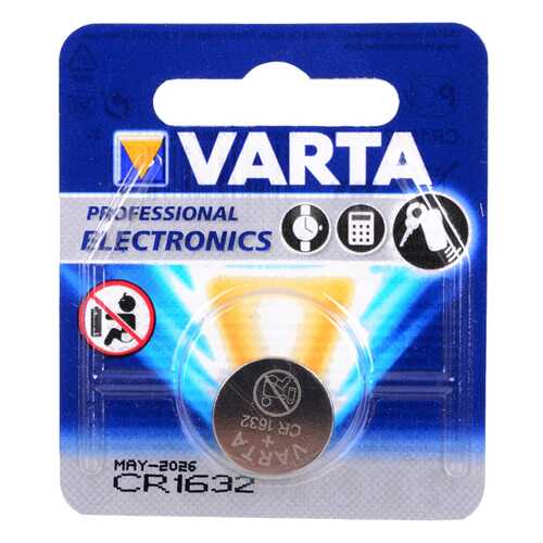 Батарейка VARTA ELECTRONICS 6632 1 шт в ТехноПорт