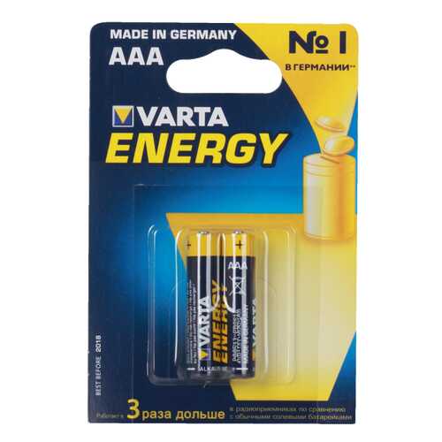 Батарейка VARTA ENERGY 4103213412 2 шт в ТехноПорт