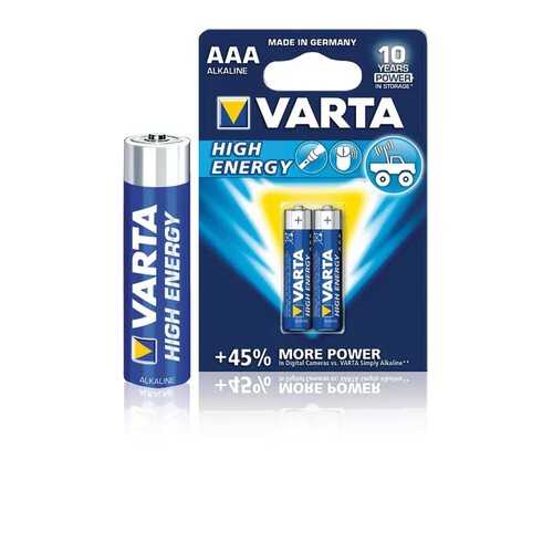 Батарейка VARTA High Energy/ Longlife Power LR03/AAA 2 шт в ТехноПорт