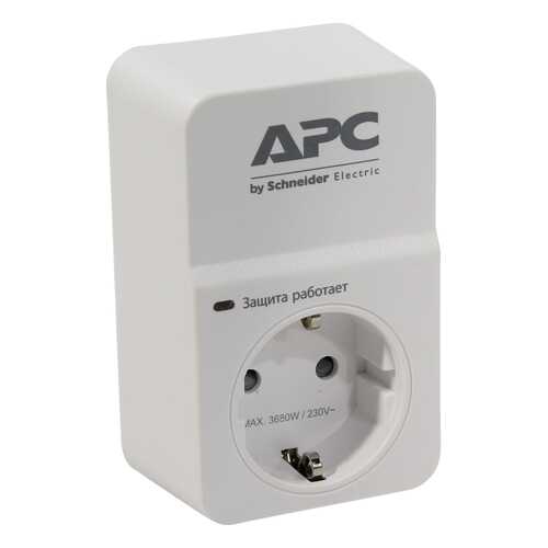 Сетевой фильтр APC Essential SurgeArrest P1-RS, 1 розетка White в ТехноПорт
