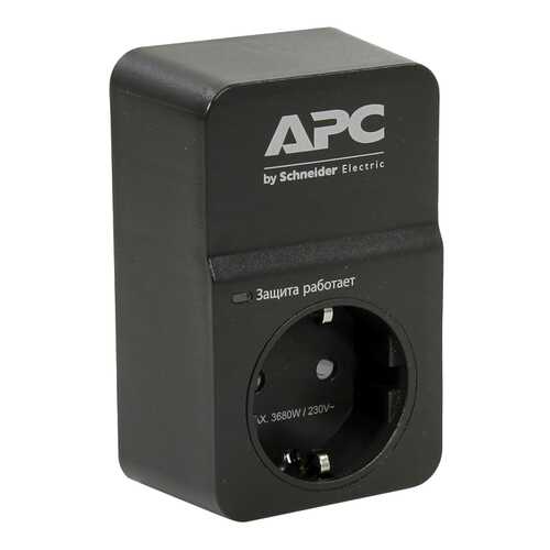 Сетевой фильтр APC PM1WB-RS, 1 розетка Black в ТехноПорт