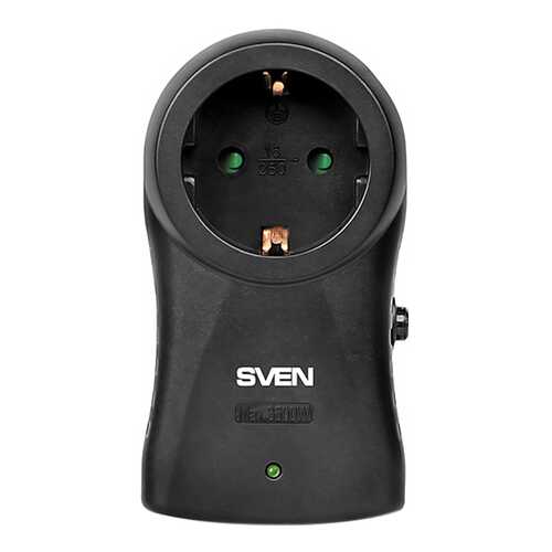 Сетевой фильтр Sven SF-S1, 1 розетка, Black в ТехноПорт