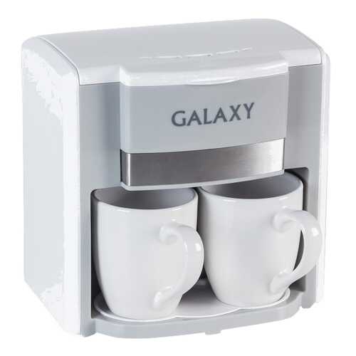 Кофеварка капельного типа Galaxy GL 0708 White в ТехноПорт