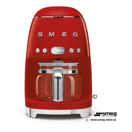 Кофеварка капельного типа Smeg DCF02RDEU Red в ТехноПорт