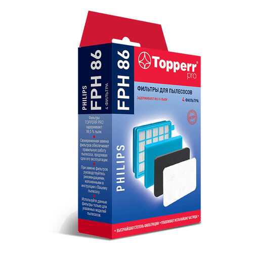 Фильтр для пылесоса Topperr FPH86 в ТехноПорт