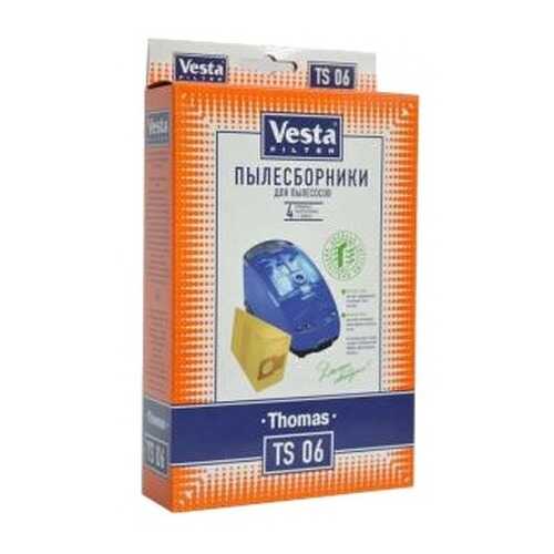 Комплект пылесборников для пылесоса Vesta filter TS 06 (4 шт + фильтр) в ТехноПорт