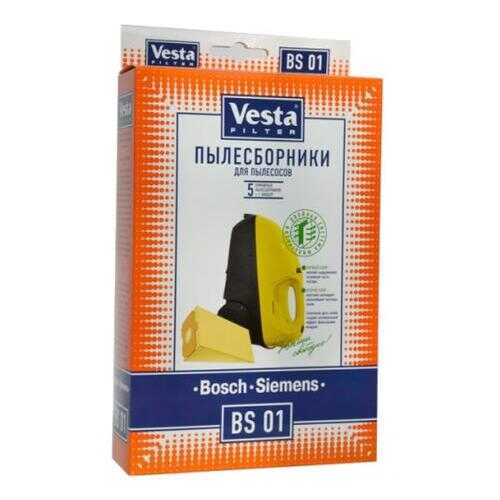 Комплект пылесборников Vesta FILTER, BS 01 в ТехноПорт